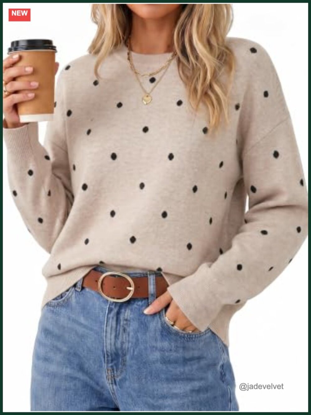 Wool Blend Crew Neck Color Block Pullover Sweater